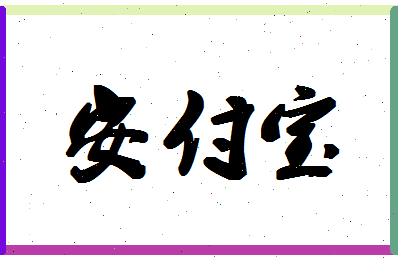 「安付宝」姓名分数93分-安付宝名字评分解析-第1张图片