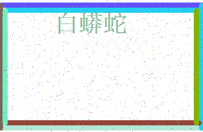 「白蟒蛇」姓名分数79分-白蟒蛇名字评分解析-第3张图片