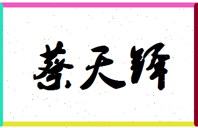 「蔡天铎」姓名分数85分-蔡天铎名字评分解析