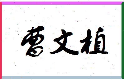 「曹文植」姓名分数85分-曹文植名字评分解析