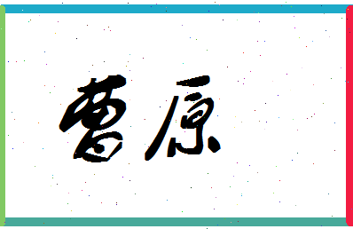 「曹原」姓名分数94分-曹原名字评分解析