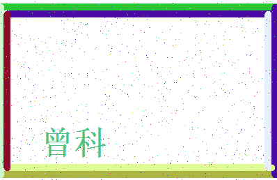 「曾科」姓名分数90分-曾科名字评分解析-第4张图片