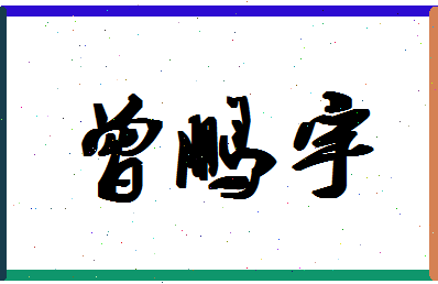 「曾鹏宇」姓名分数98分-曾鹏宇名字评分解析