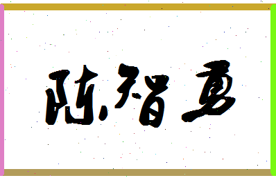 「陈智勇」姓名分数80分-陈智勇名字评分解析-第1张图片