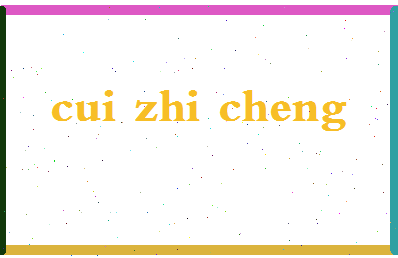 「崔志成」姓名分数82分-崔志成名字评分解析-第2张图片