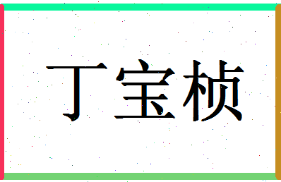 「丁宝桢」姓名分数96分-丁宝桢名字评分解析-第1张图片