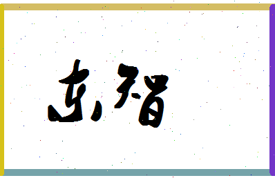 「东智」姓名分数64分-东智名字评分解析-第1张图片