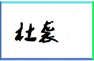 「杜袭」姓名分数93分-杜袭名字评分解析