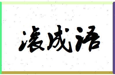 「滚成语」姓名分数98分-滚成语名字评分解析