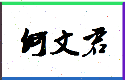 「何文君」姓名分数88分-何文君名字评分解析