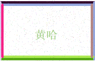 「黄哈」姓名分数90分-黄哈名字评分解析-第3张图片