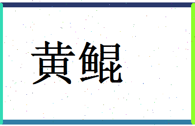 「黄鲲」姓名分数90分-黄鲲名字评分解析-第1张图片