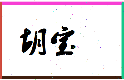 「胡宝」姓名分数94分-胡宝名字评分解析