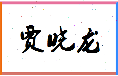 「贾晓龙」姓名分数93分-贾晓龙名字评分解析