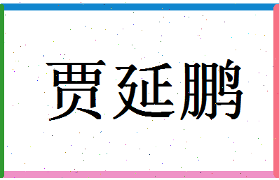 「贾延鹏」姓名分数62分-贾延鹏名字评分解析