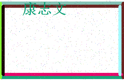 「康志文」姓名分数85分-康志文名字评分解析-第3张图片