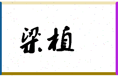 「梁植」姓名分数91分-梁植名字评分解析