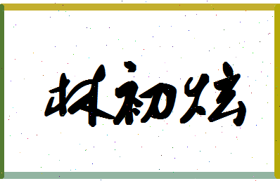 「林初炫」姓名分数78分-林初炫名字评分解析