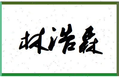 「林浩森」姓名分数82分-林浩森名字评分解析