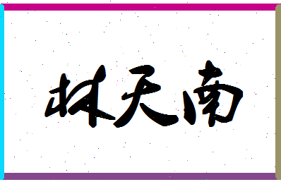 「林天南」姓名分数73分-林天南名字评分解析-第1张图片