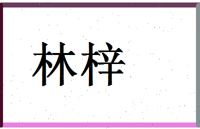 「林梓」姓名分数59分-林梓名字评分解析