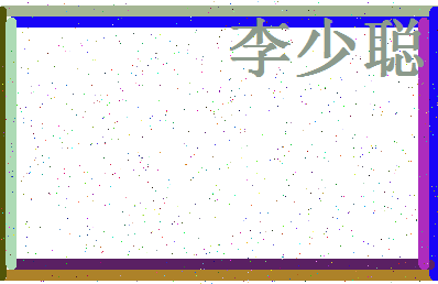 「李少聪」姓名分数80分-李少聪名字评分解析-第4张图片