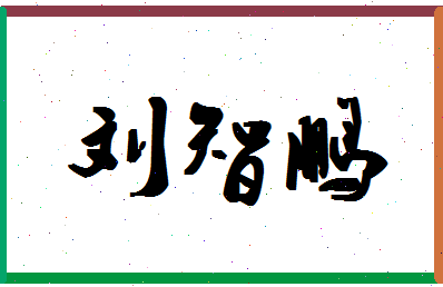 「刘智鹏」姓名分数77分-刘智鹏名字评分解析