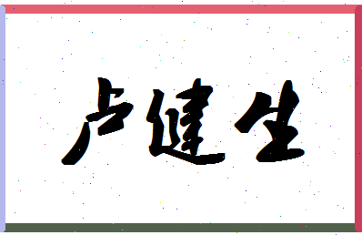 「卢健生」姓名分数91分-卢健生名字评分解析