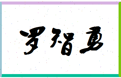 「罗智勇」姓名分数98分-罗智勇名字评分解析-第1张图片