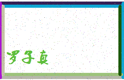 「罗子真」姓名分数98分-罗子真名字评分解析-第3张图片