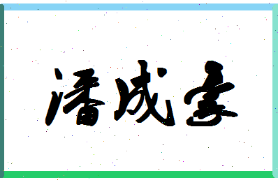 「潘成豪」姓名分数98分-潘成豪名字评分解析