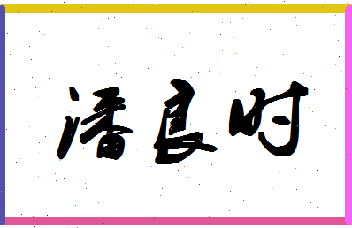 「潘良时」姓名分数98分-潘良时名字评分解析-第1张图片