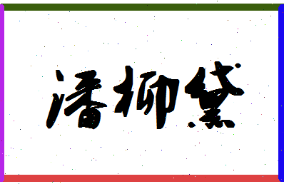 「潘柳黛」姓名分数88分-潘柳黛名字评分解析