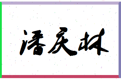 「潘庆林」姓名分数93分-潘庆林名字评分解析