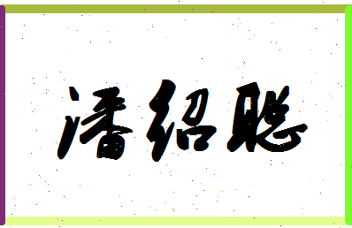 「潘绍聪」姓名分数69分-潘绍聪名字评分解析-第1张图片