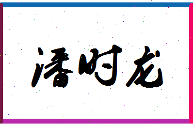 「潘时龙」姓名分数80分-潘时龙名字评分解析-第1张图片