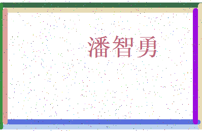 「潘智勇」姓名分数80分-潘智勇名字评分解析-第3张图片