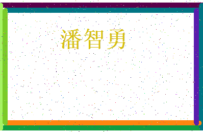 「潘智勇」姓名分数80分-潘智勇名字评分解析-第4张图片