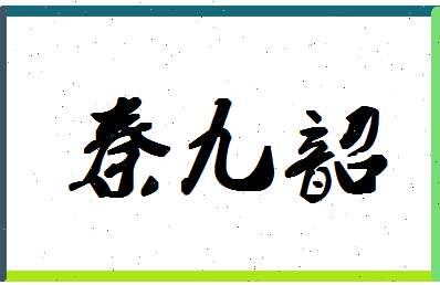 「秦九韶」姓名分数82分-秦九韶名字评分解析