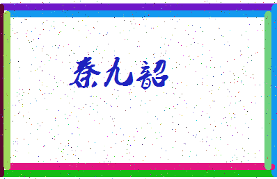 「秦九韶」姓名分数82分-秦九韶名字评分解析-第3张图片