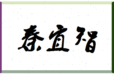 「秦宜智」姓名分数80分-秦宜智名字评分解析