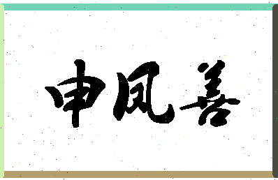 「申凤善」姓名分数74分-申凤善名字评分解析-第1张图片