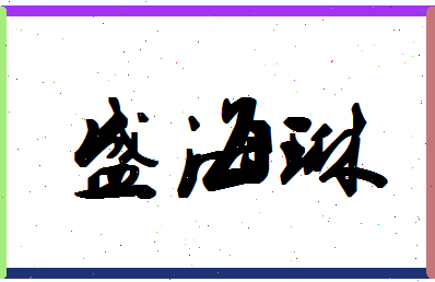 「盛海琳」姓名分数98分-盛海琳名字评分解析-第1张图片