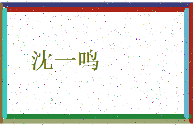 「沈一鸣」姓名分数82分-沈一鸣名字评分解析-第3张图片