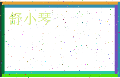 「舒小琴」姓名分数96分-舒小琴名字评分解析-第3张图片