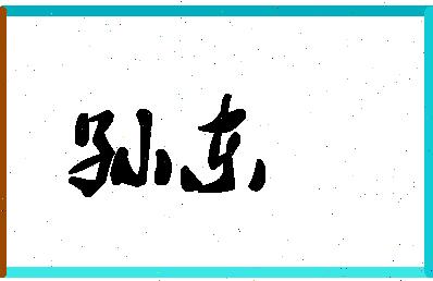 「孙东」姓名分数80分-孙东名字评分解析-第1张图片