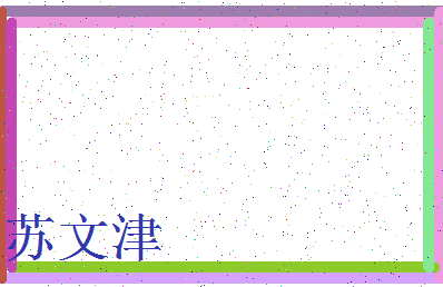 「苏文津」姓名分数88分-苏文津名字评分解析-第3张图片