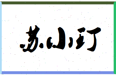 「苏小玎」姓名分数90分-苏小玎名字评分解析-第1张图片