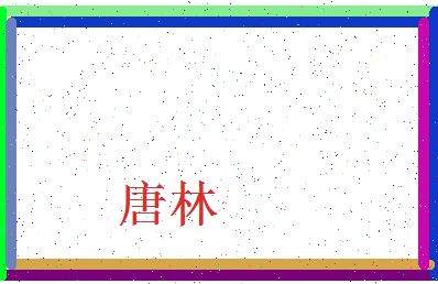 「唐林」姓名分数80分-唐林名字评分解析-第4张图片