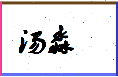 「汤淼」姓名分数91分-汤淼名字评分解析-第1张图片